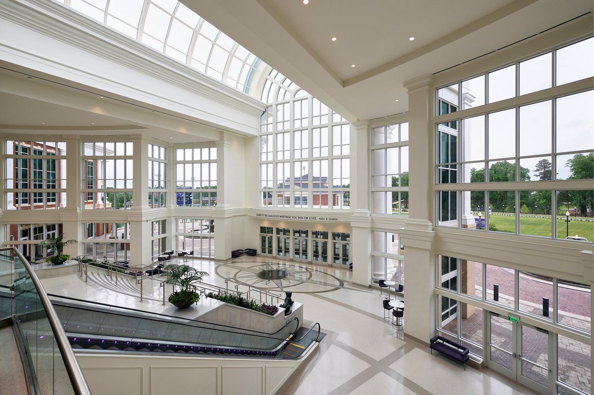 We are thrilled to share photography from Tom Holdsworth of the Nido and Mariana Qubein Arena and Conference Center! It has been so exciting to see this project come to life and see people enjoying the space. Additional thanks to HPU for sharing a game in action!