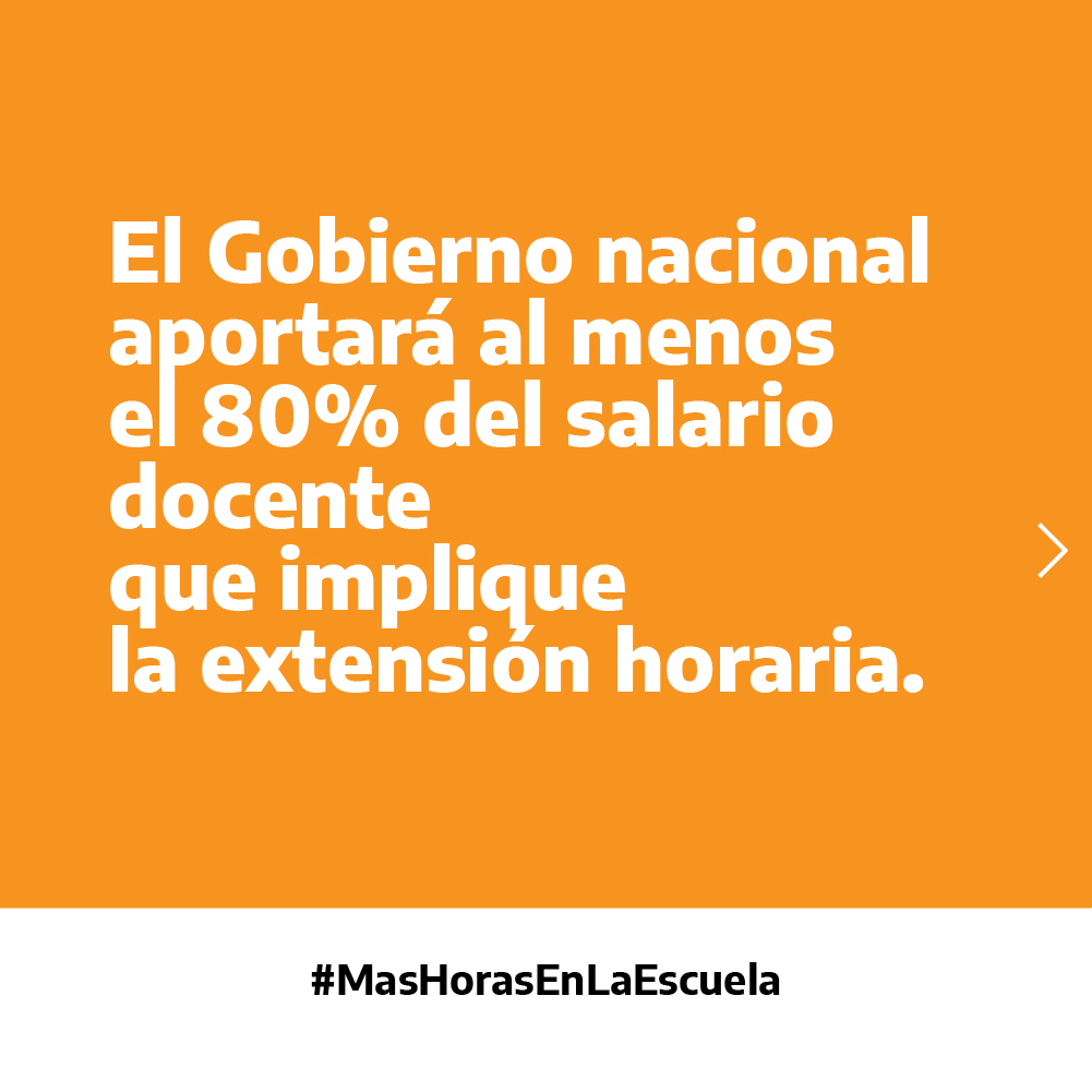 EducacionAR's tweet photo. Estamos avanzando en la implementación de más horas de clase para escuelas primarias públicas del país con el objetivo de intensificar los aprendizajes, principalmente, en Lengua y Matemática. 

#MasHorasEnLaEscuela https://t.co/nLAYDhdM27