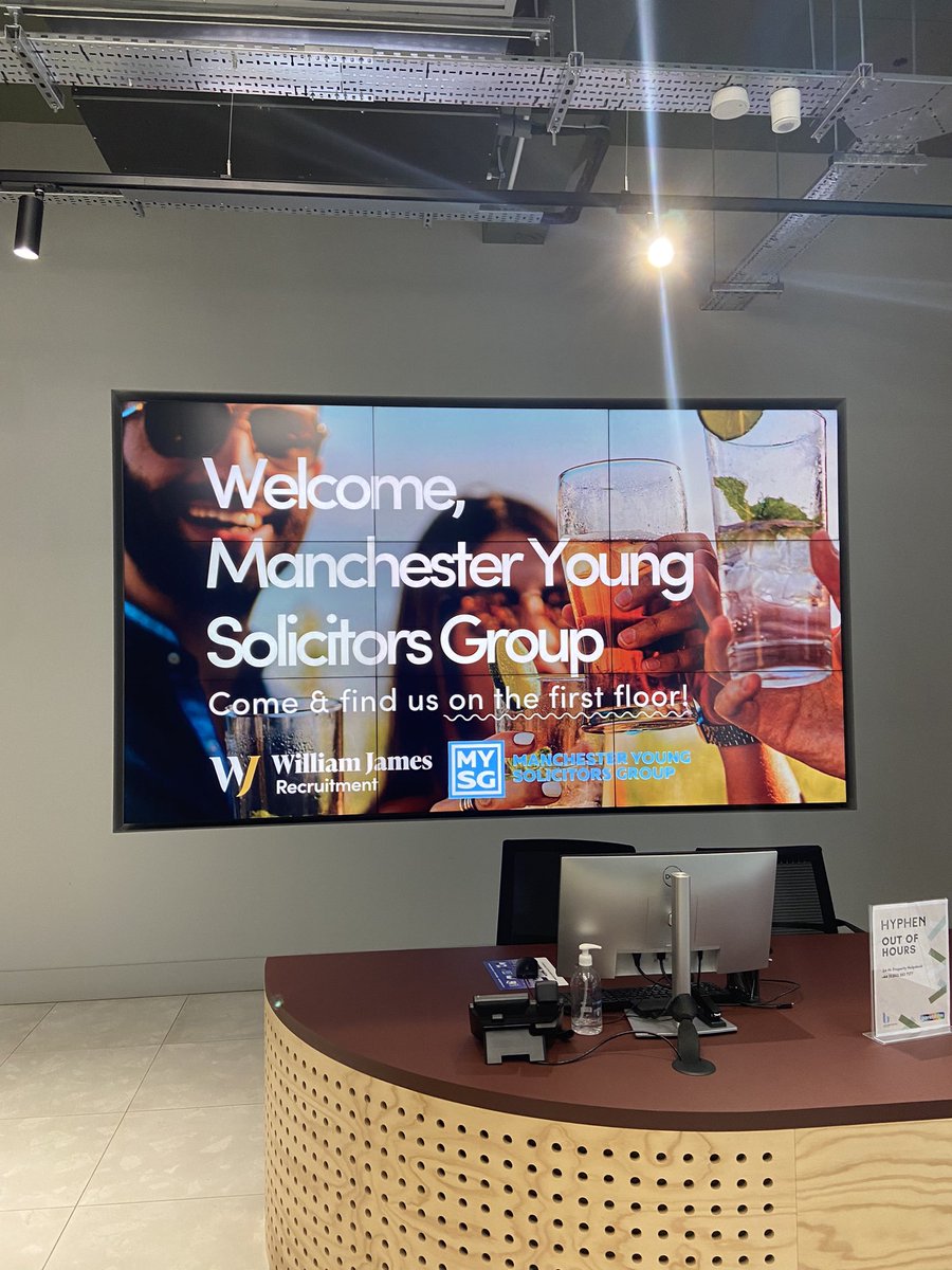 What a great evening at the @MYSGsolicitors Summer Social in partnership with <a href="/WJRecruitment/">William James Recruitment</a> - thanks so much for having us! 🍹