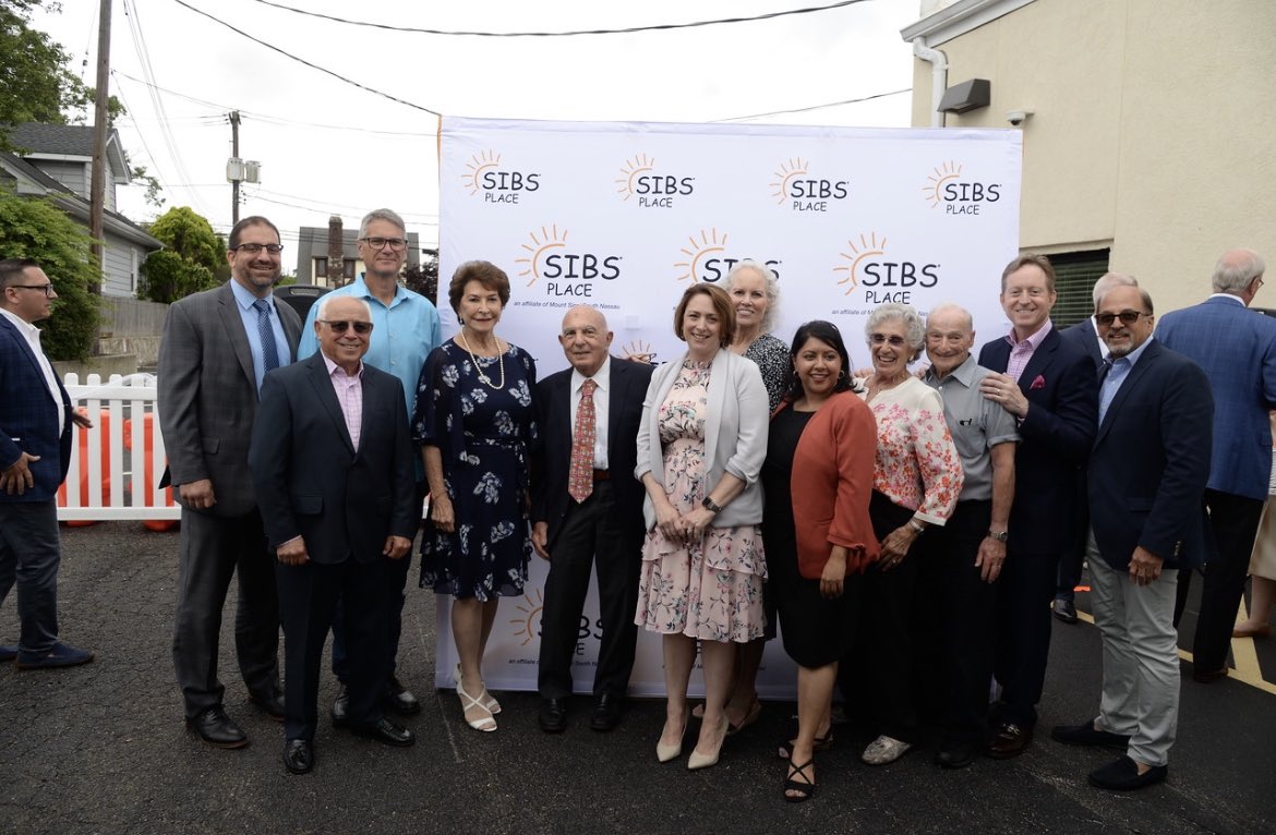 SIBSPlace's tweet photo. SIBSPlace celebrated the official Ribbon Cutting &amp; Grand Opening of Our New Home in Rockville Centre. We are grateful to Mount Sinai South Nassau for their support for 22 years and to all of our community supporters and donors that made this expansion of our program possible. https://t.co/TvDhTL7lHV