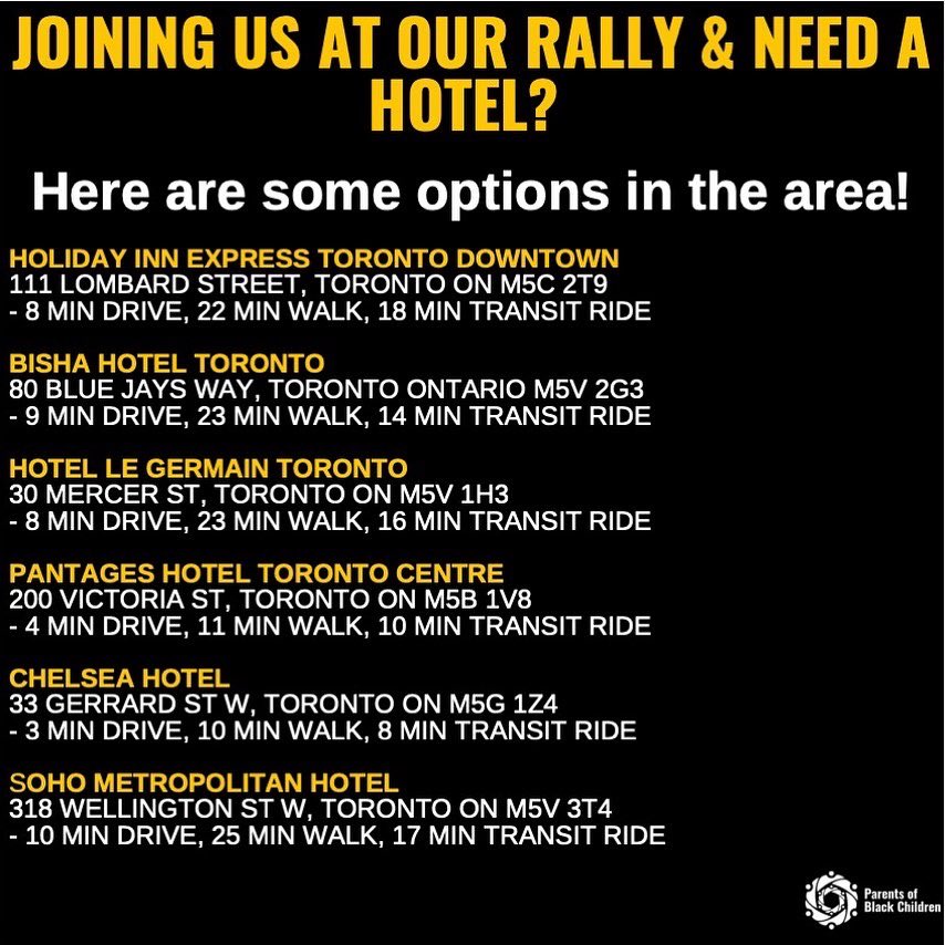 This is why we will Rally. <a href="/OntHumanRights/">The OHRC</a> excuses are not acceptable. There needs to be a fulsome inquiry into the anti-Black racism in Ontario’s education system. Black students are human and their rights matter.
RALLY WITH US! June 25 2022 1:00 pm eventbrite.ca/e/rally-for-bl…