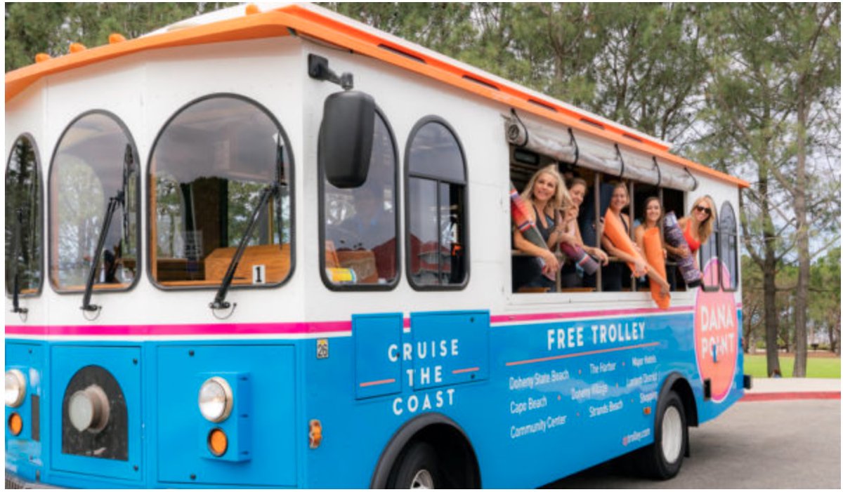 OCTAnews's tweet image. Check out how low-cost or free summer trolleys, primarily funded by OCTA’s Measure M, are helping move people safely and efficiently around #OrangeCounty as more people head outdoors. Many of the shuttles/trolleys connect to one another and #OCBus. Info: bit.ly/3zWe8Tt