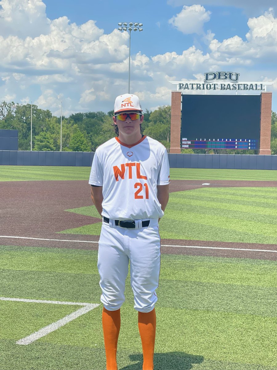 FiveToolTexas's tweet photo. F: @ntlbaseball Vega 6, NTX Trailblazers 2023 Ewing 2
PoG: Will Jackson 6 IP, 3H, 2 ER, BB, 4K
Notable: @ryan_hicks04 2-3, RBI, R | @Kyle_Olson17 2-3, 3B, R | @cmckernan07 1-3, 2B, 2 RBI, R | Kaden Moeller 2-3, RBI https://t.co/56iXIfRXtJ