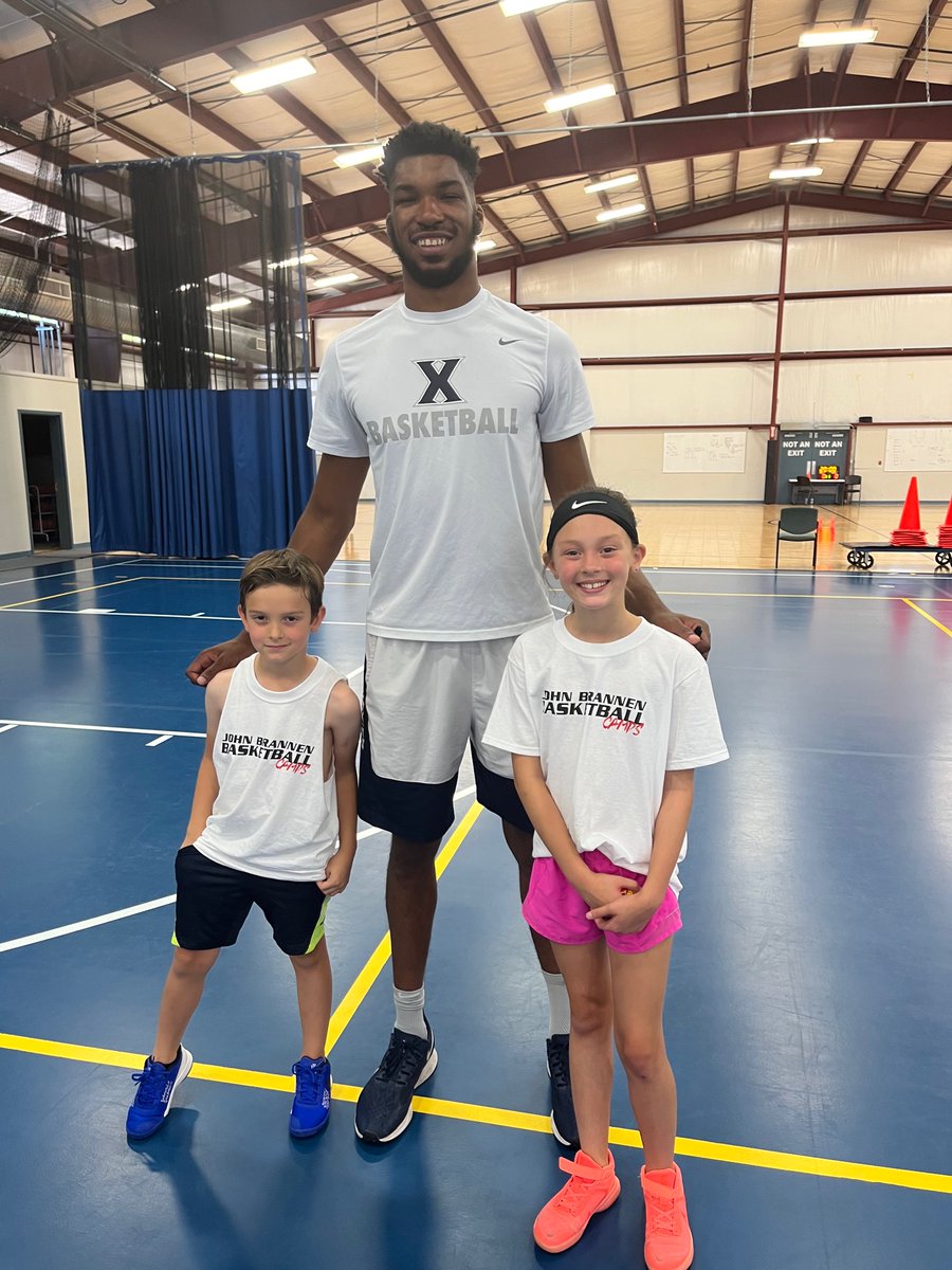 AllisonCB20's tweet photo. Worked hard. Got better. Had FUN 
@brannenbballcmp ! @DieonteMiles @Jaevin21 https://t.co/jxCueTfQdp