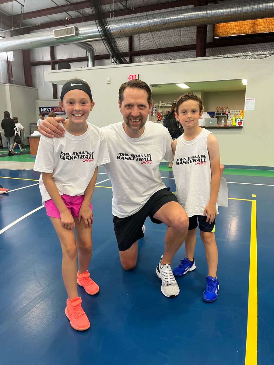 AllisonCB20's tweet photo. Worked hard. Got better. Had FUN 
@brannenbballcmp ! @DieonteMiles @Jaevin21 https://t.co/jxCueTfQdp