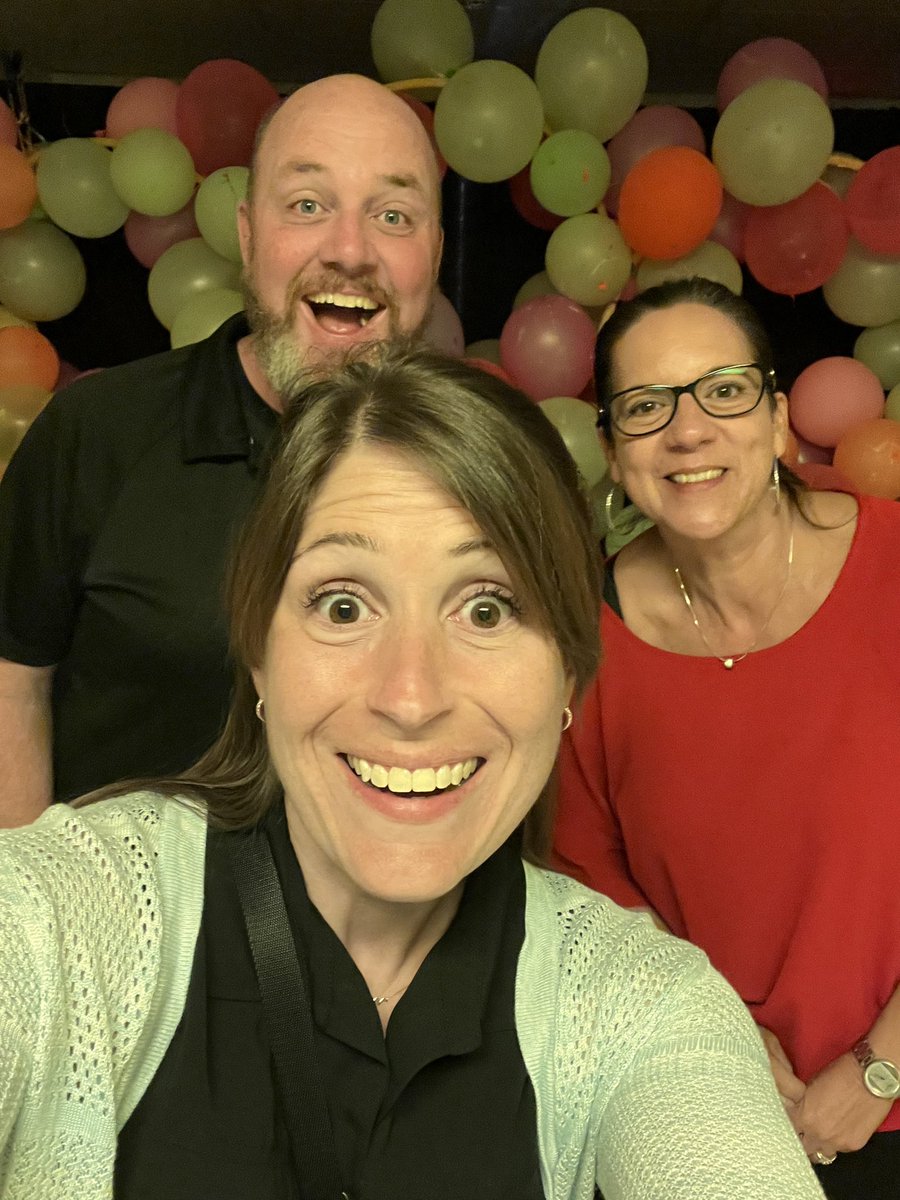 AllisonLG's tweet photo. We are ready to party! Last dance time at @FiveBridgesJrHi https://t.co/UIPVWvHuXQ
