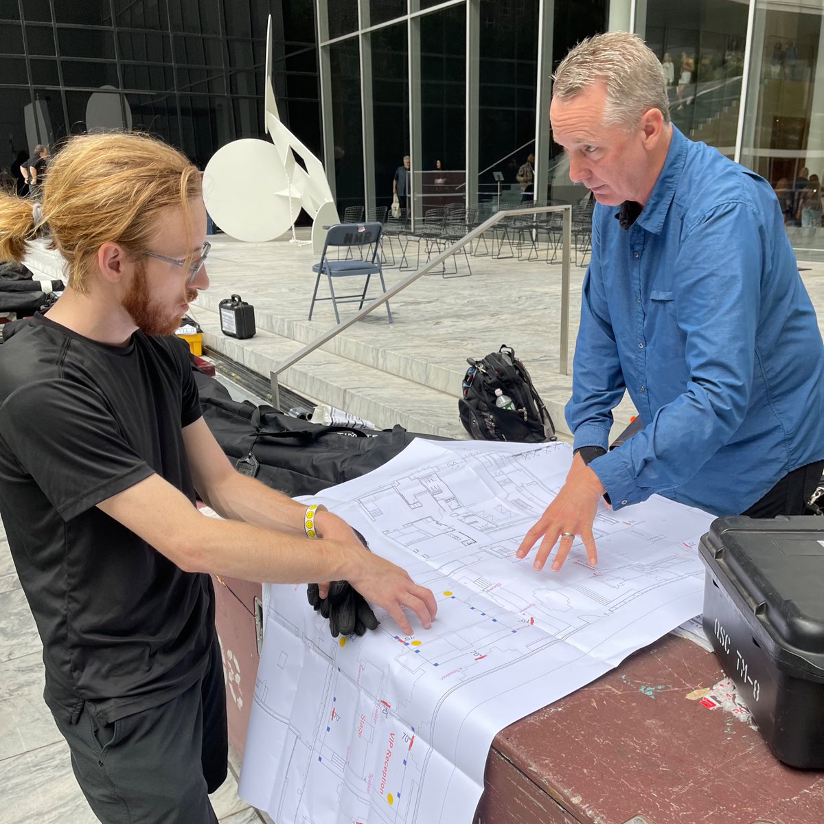 Vision_Matrix's tweet photo. Today we want to spotlight our Senior Vice President of Production, Richard Bevan! Thank you for your hard work and dedication during our first @MelanomaReAlli event at @Moma in #newyorkcity last week! #eventproduction #eventproducers #teamwork https://t.co/smoRqGQd3T