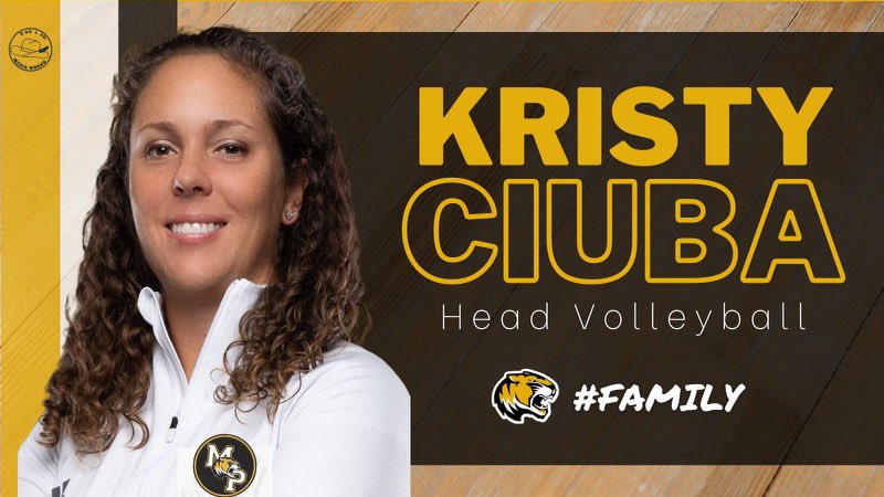 Coach_Cluley's tweet photo. I’m so excited to announce Kristy Ciuba, @Coach_Ciuba, as our new Head Volleyball Coach!

In the last 10 years she has been part of a program that has won 269 games, 5 district Championships, and had 10 playoff appearances!  She is bringing the JUICE!! 
#Family 
#WeAreOne https://t.co/ZVrYSVDyYQ