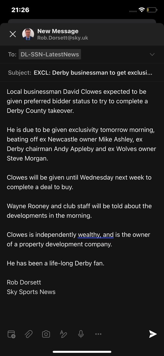 Rob Dorsett tweet media