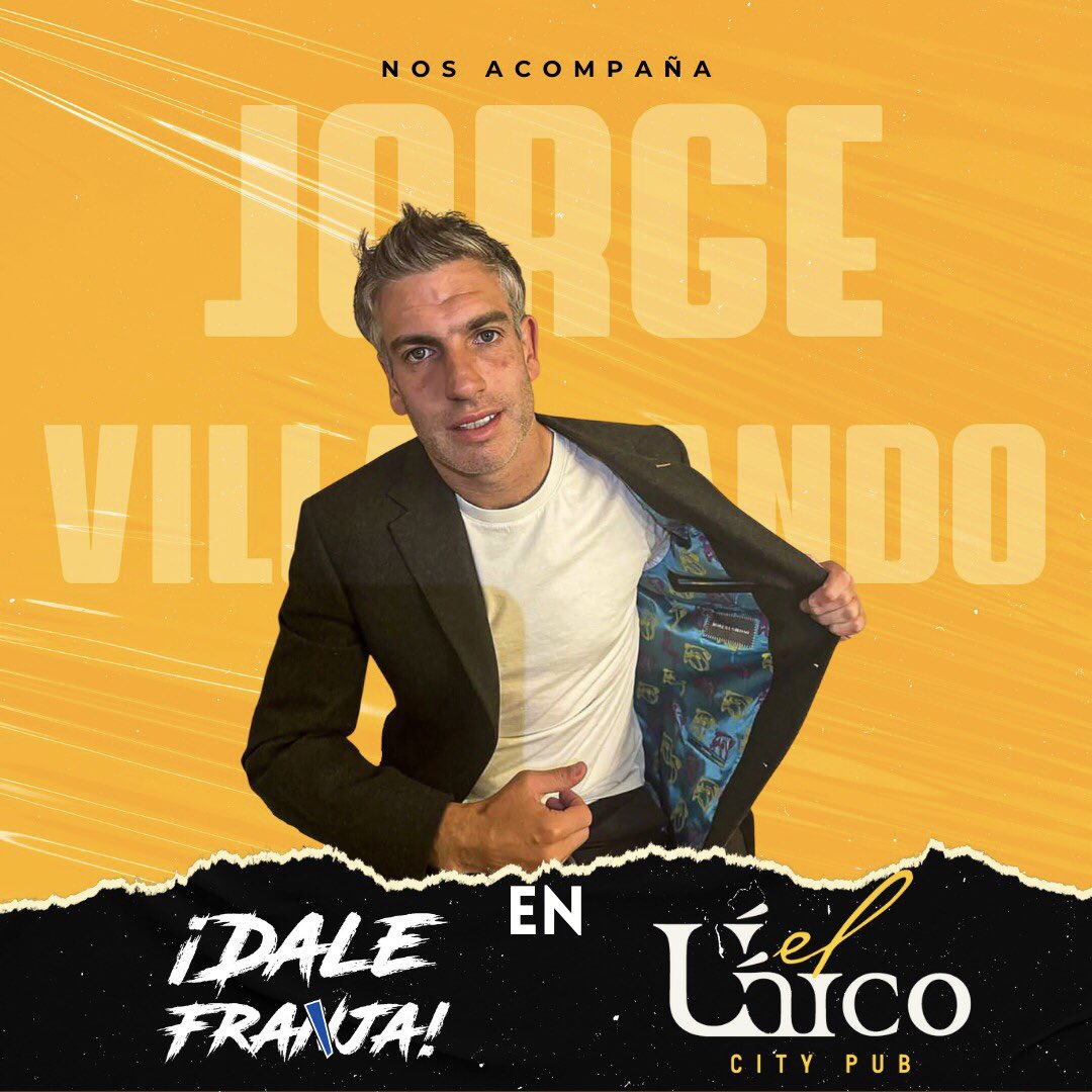 DaleFranjaVCN's tweet photo. Esta noche en #DaleFranja nos acompaña @JoVillalpando el gran arquero ex-franja ahora Coyote 😉
Acompáñanos en la transmisión en vivo desde @ElUnicoCityPub 9pm por @VCNTuCanal 

📡👉🏻 https://t.co/L27zTugGBt https://t.co/zKhU69NREH