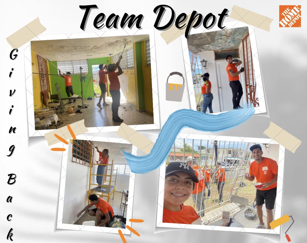 Gabriela6409's tweet photo. Living the values ​​with extraordinary coworkers and leaders. Thanks to this great company for giving me the opportunity to experience this!🧡

#TeamDepot #District281 https://t.co/naFXxNizEB