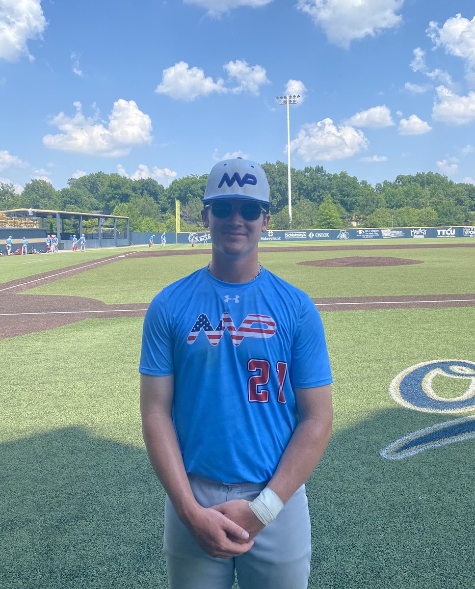 F: <a href="/MVPBaseballOK/">MVP Baseball</a> 17U 11, Skutt Catholic HS 1
PoG: Clayton Sanders 1-3, 2B, 3RBI