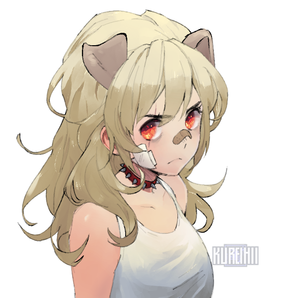 KaptenNord's tweet photo. @kureihii I really like your picrew!
I found another issue though. I don't think the floppy dog ears are supposed to be layered below the bangs, right? I had to do some manual photoshopping to correct it. https://t.co/V6MzJJxJ7p