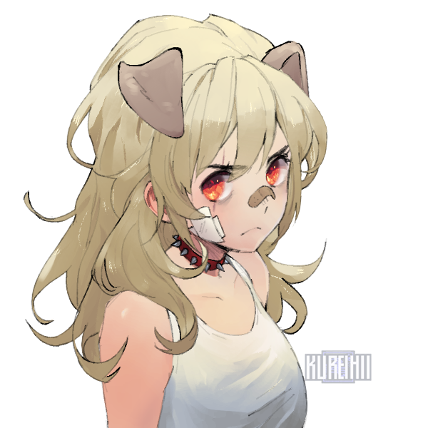 KaptenNord's tweet photo. @kureihii I really like your picrew!
I found another issue though. I don't think the floppy dog ears are supposed to be layered below the bangs, right? I had to do some manual photoshopping to correct it. https://t.co/V6MzJJxJ7p