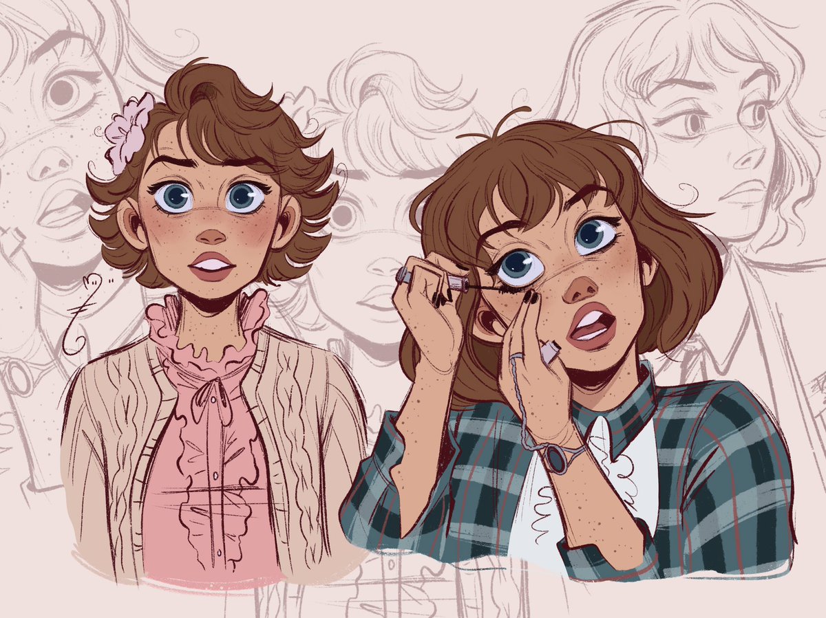 Monimau2000's tweet photo. Robin ✨✨✨ #art #StrangerThings4 #StrangerThingsfanart #mayahawke #robinstrangerthings #sketch https://t.co/G3rRdC0GH6
