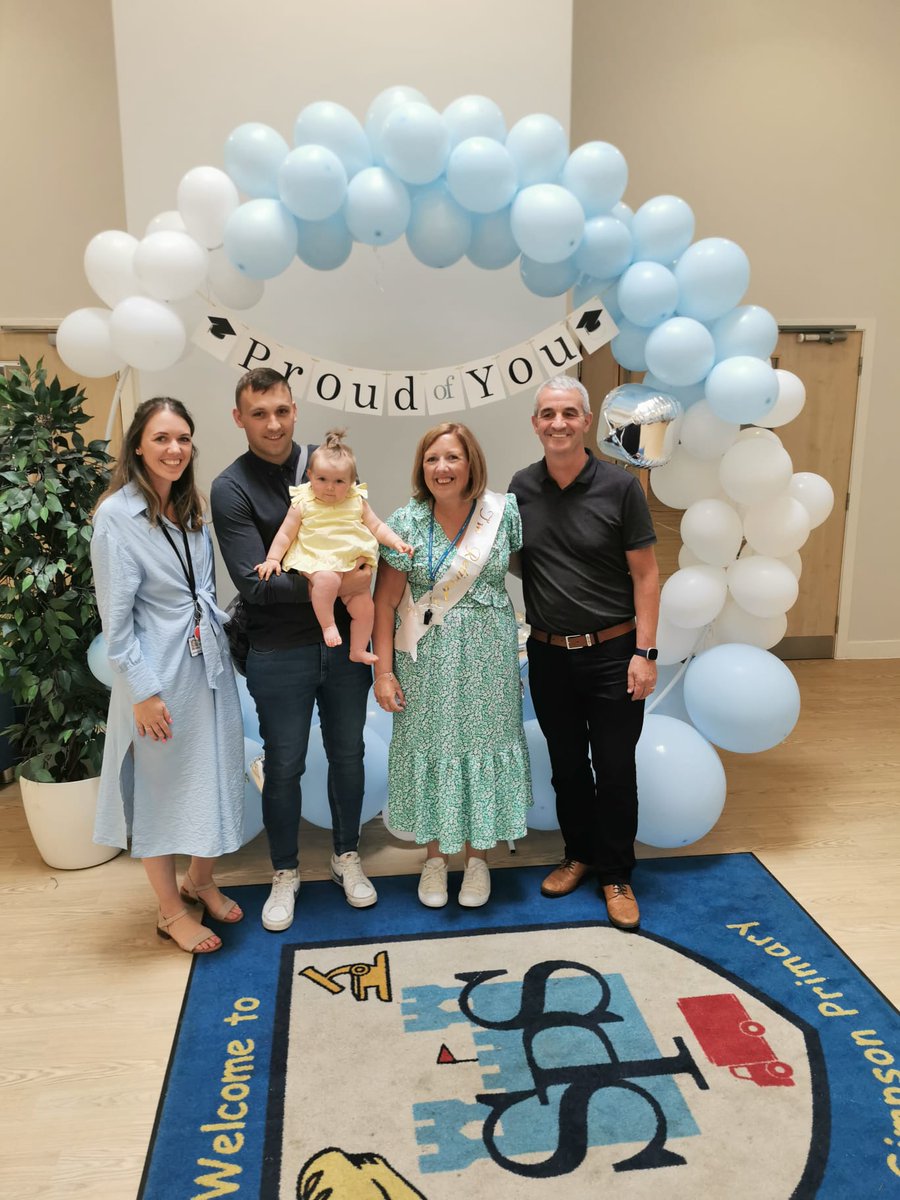 Can't quite believe it's the end of my 36 years teaching. What an emotional day! I always wanted to teach because of the children and that has never changed. Thank you to all our children, parents and staff for everything #strive to be the best you can be <a href="/SimpsonPrimary/">Simpson Primary</a>
