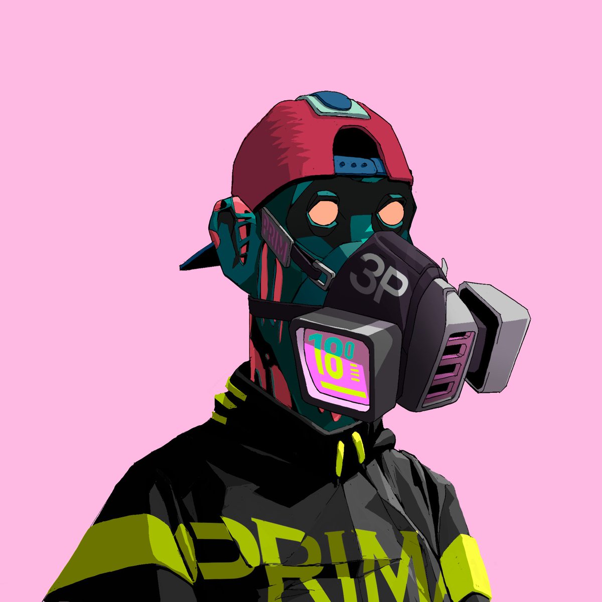 Carnage_sol's tweet photo. My favourite @Primatesnft from my collection. What else do I need? I'm thinking about getting a Guzzler Hat https://t.co/xV7LanTheB