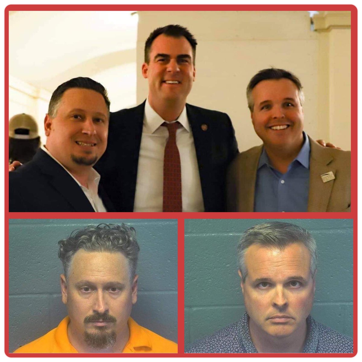 #oklaed and #okleg… don’t forget that <a href="/GovStitt/">Governor Kevin Stitt</a> has spent the last 4 years protecting criminals &amp; his priority is to get his puppet @sec_walters elected so they can welcome even more school choice grifters into OK. tulsaworld.com/news/local/sti…