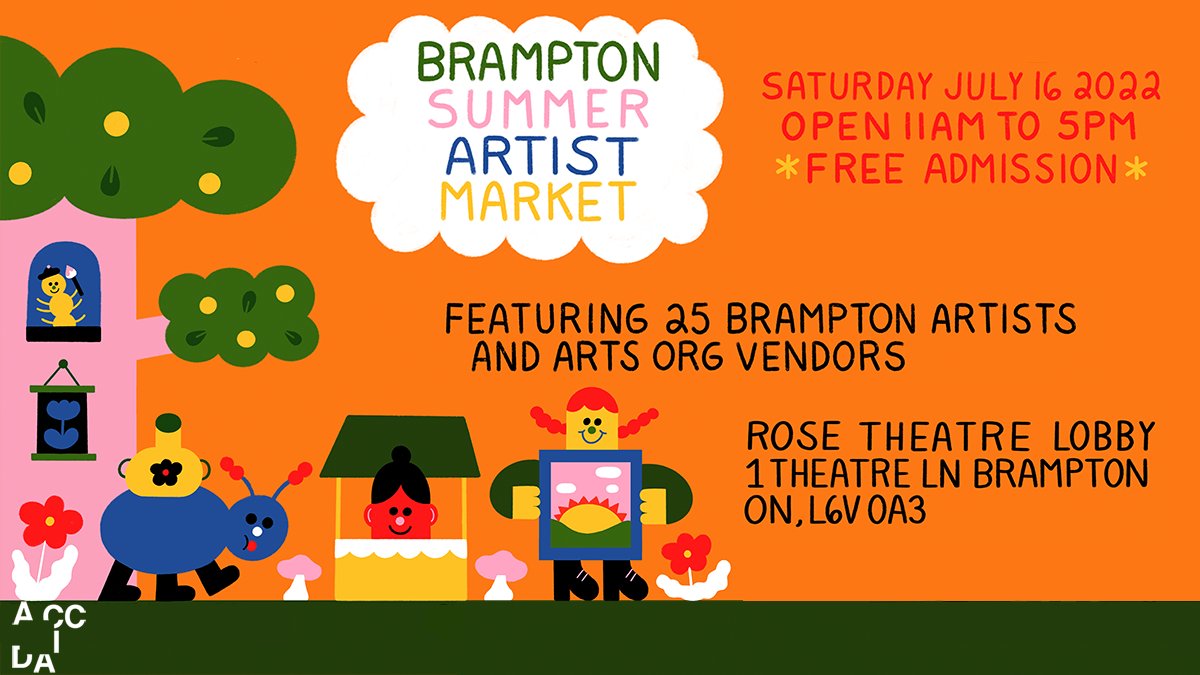 Brampton Arts Organization tweet media