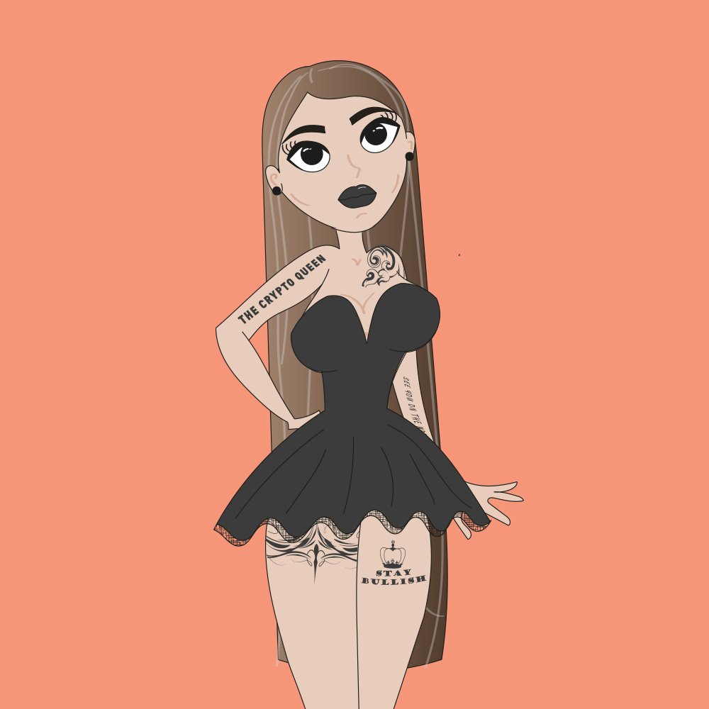 <a href="/SatoshisGirls/">Satoshi's Girls 💫💗</a> is my very 1st #NFT I ever purchased on the eth mainnet, as much as I despise eth gas fees I have never and never will regret this purchase, she remains one of my all time favorite #NFTs I own. I absolutely love her and all of <a href="/SamanthaSG_/">SamanthaSG.eth</a>  #nftart #SGFamily