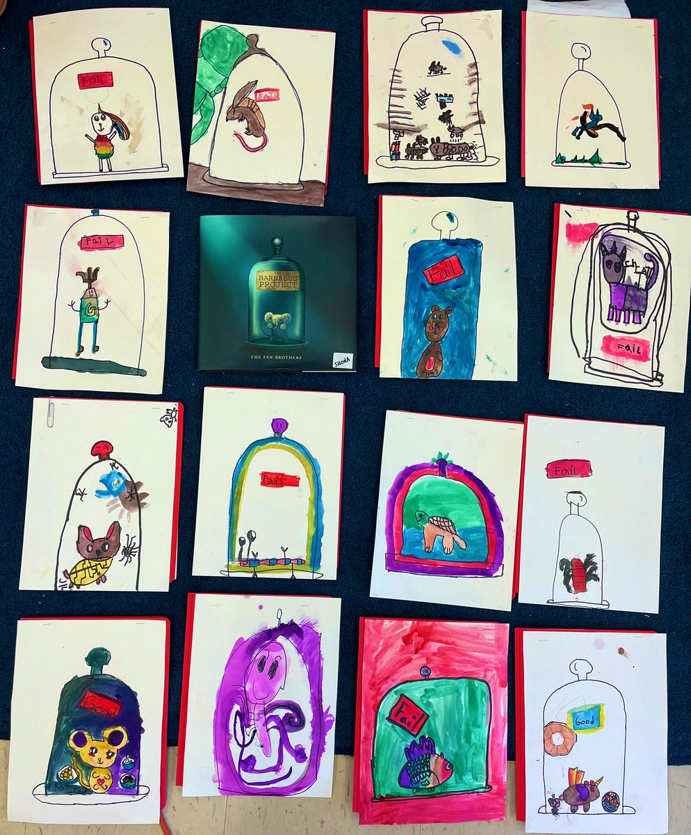 MrsShonasClass's tweet image. Art inspired by #TheBarnabusProject. Top secret files attached that reveal information about these hybrid animal creatures! @orioleparkjps @tdsb