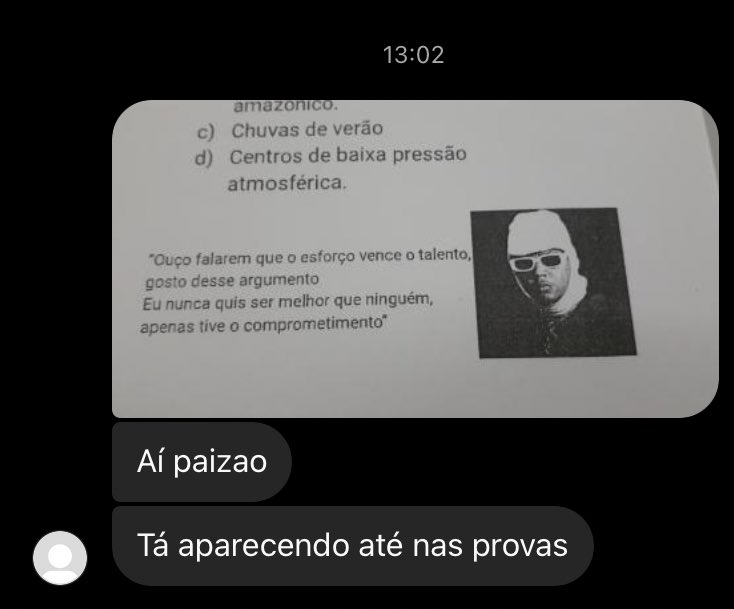 eumajorrd's tweet photo. Quando você for fazer a prova na escola, eu estarei lá https://t.co/32ycWUxzR0