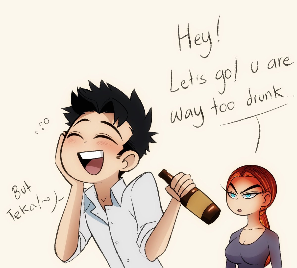 FirestarXY on Twitter "RT Ackerbangbang ️Drunk Yoshi🍻 mhaoc bnhaoc"
