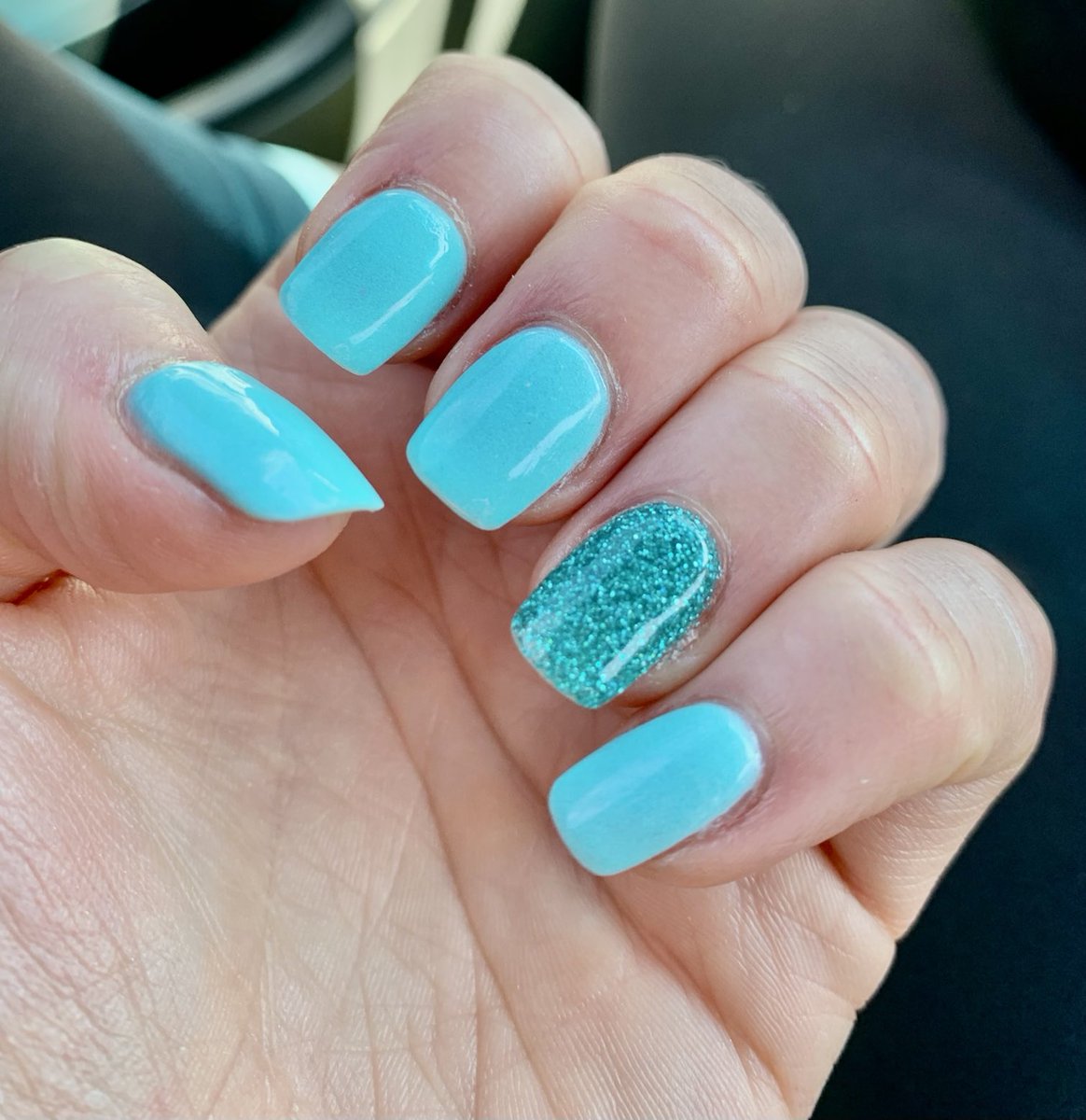 One of the many perks of working with kids everyday? Being able to rock bright glittery nails to work everyday! 🥰💅🪩