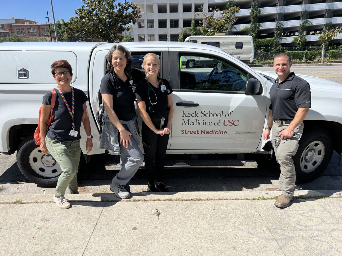 It was an honor to join the @KECKSchool_USC @KeckMedUSC #StreetMedicine team today @FamilydocR @bfeldman1010 #dedication #empathy #integrity #HealthEquity