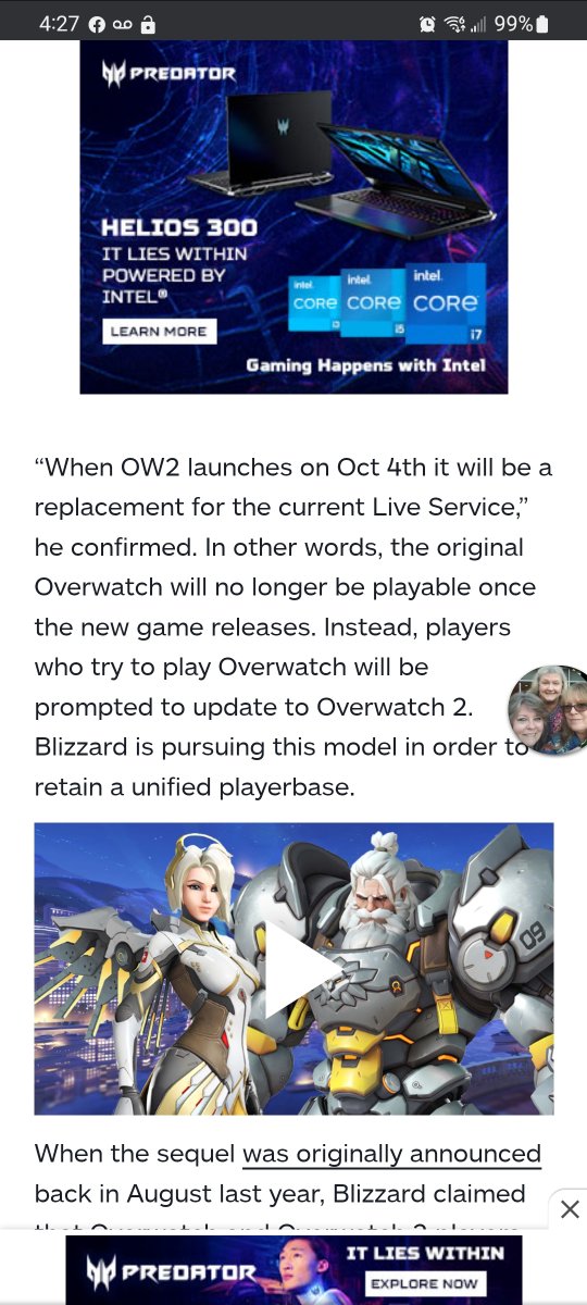girlcrush_sl's tweet photo. Blizzard out here killing their own game. Watch that playerbase disappear on OCT 4th.
#overwatchisdead #Blizzard https://t.co/h9rwHb46jF