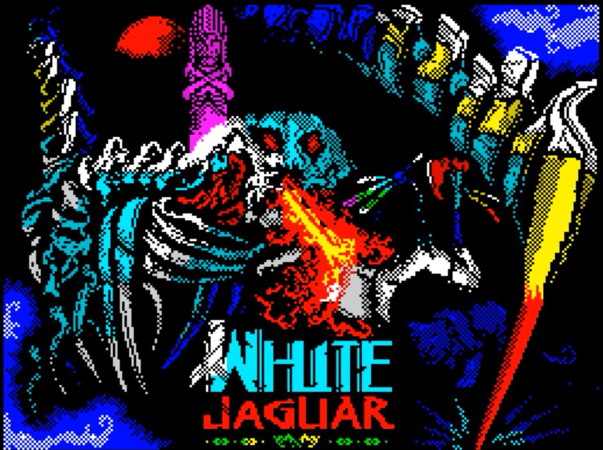 fabiodidone's tweet photo. Nueva versión de White Jaguar © 2022 p/ #ZXSpectrum 128 K 🕹️ 👾 La probamos en el canal... https://t.co/ynHvwPzIkk  #Speccy #Sinclair  #ZXSpectrum48K #ZXSpectrum128K #Retrojuegos #homebrew #gaming #retrogaming #retrogamer #8Bit #oldies #retro  #videojuego #homecomputers https://t.co/ZER9HNzsB6