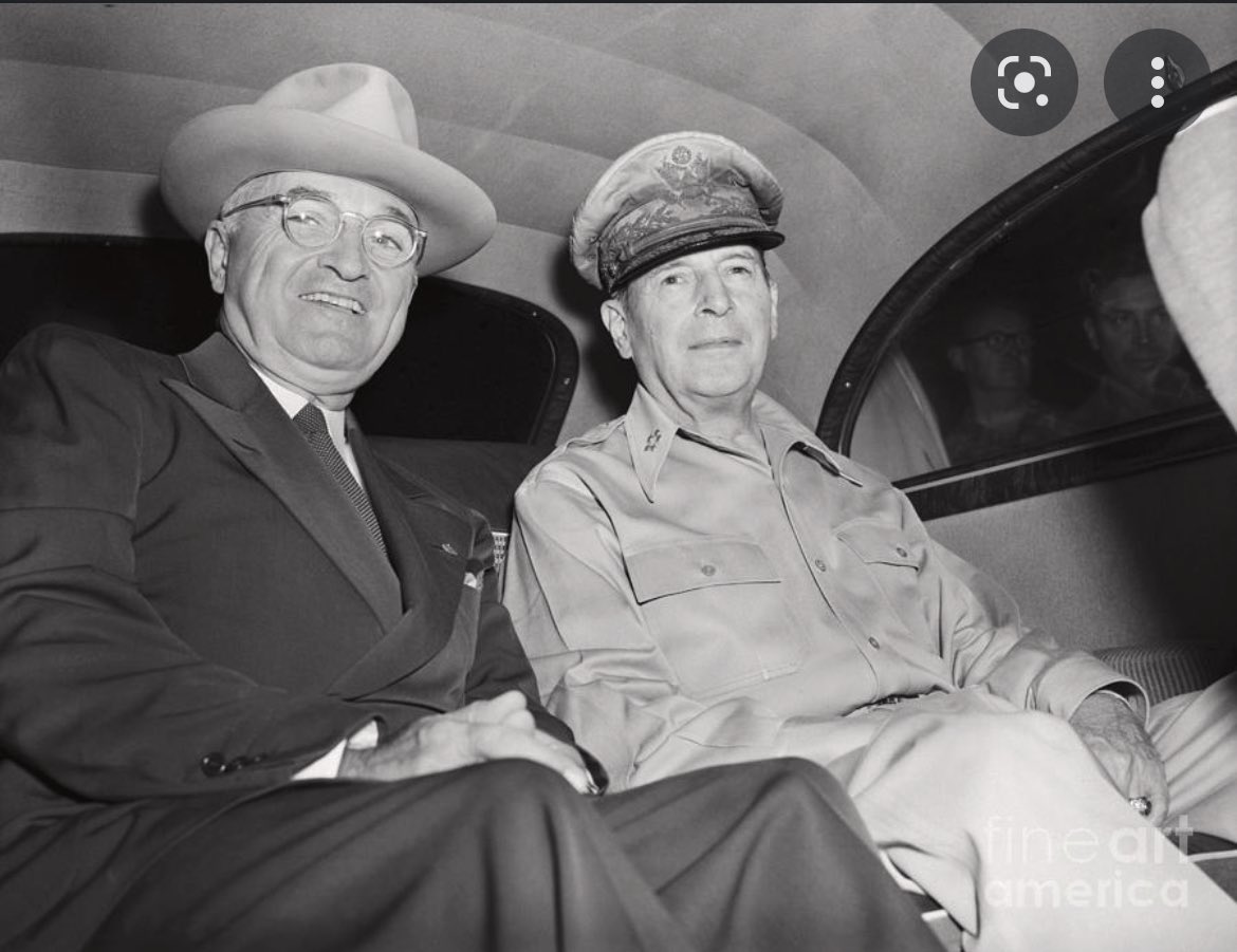 TheReelDMac's tweet photo. @Rea1HarryTruman I appreciate you having my back against the Australian government. If Emperor Hirohito was convincted of war crimes, facilitating a new administration would have been a very course implementation if it didn’t seem as if the emperor was willing to cooperate.#real1 https://t.co/rueQi868a0