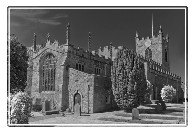 St Mary's and St Nicholas's #Church and #churchyard #Beaumaris on the #isle of #Anglesey #NorthWales #Wales built in the #14thcentury #blackandwhitephotography #Monochrome #photography #architecture #ThePhotoHour #blackandwhitepicture #picoftheday #follow @photos_dsmith for more