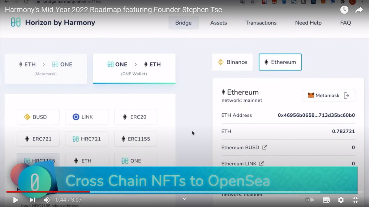 habohood's tweet photo. Wow great to hear Harmony will cross-chain #NFT to OpenSea? Keep building @harmonyprotocol 💙🔥 https://t.co/8CITBEsr7d