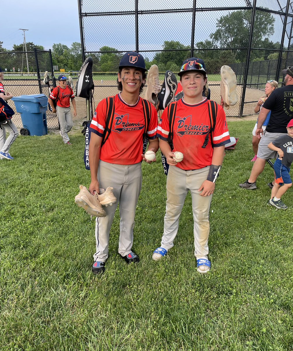 Two homeruns each for Elijah Poindexter and Antonio Escano! 4 homeruns in one game! Elijah 5-5 today! Premier Athletics Gambitta 14U <a href="/premierath/">Premier Ohio Baseball</a>