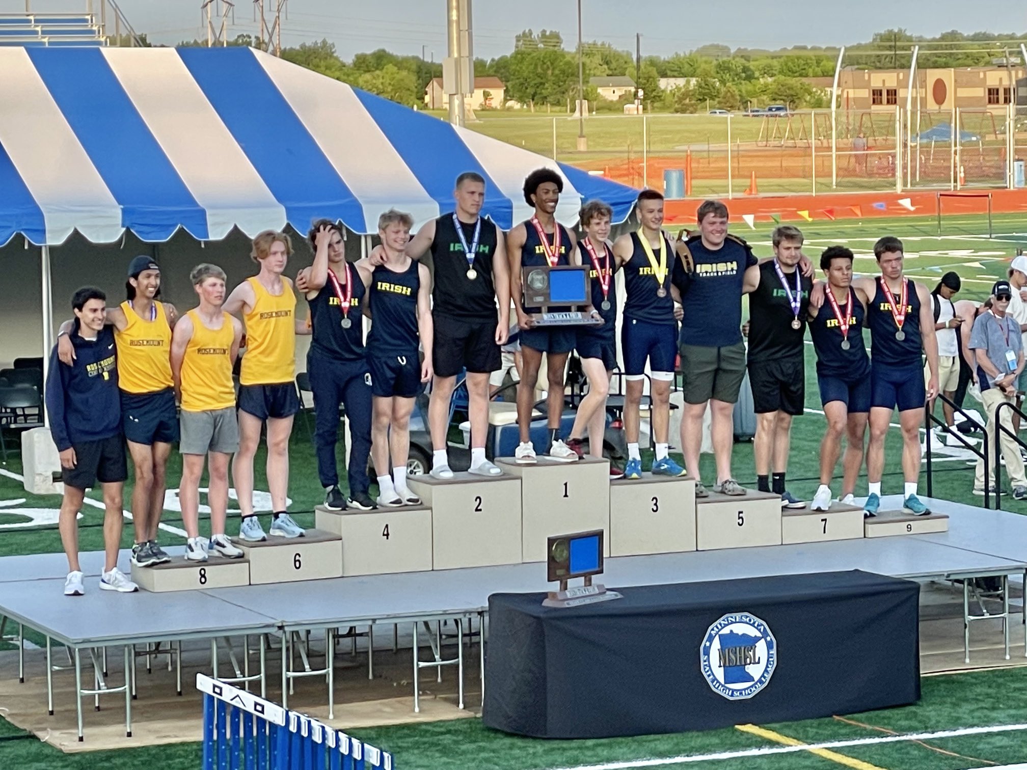 Brian Fendrich on Twitter "Rosemount boys finish 2nd at the MSHSL