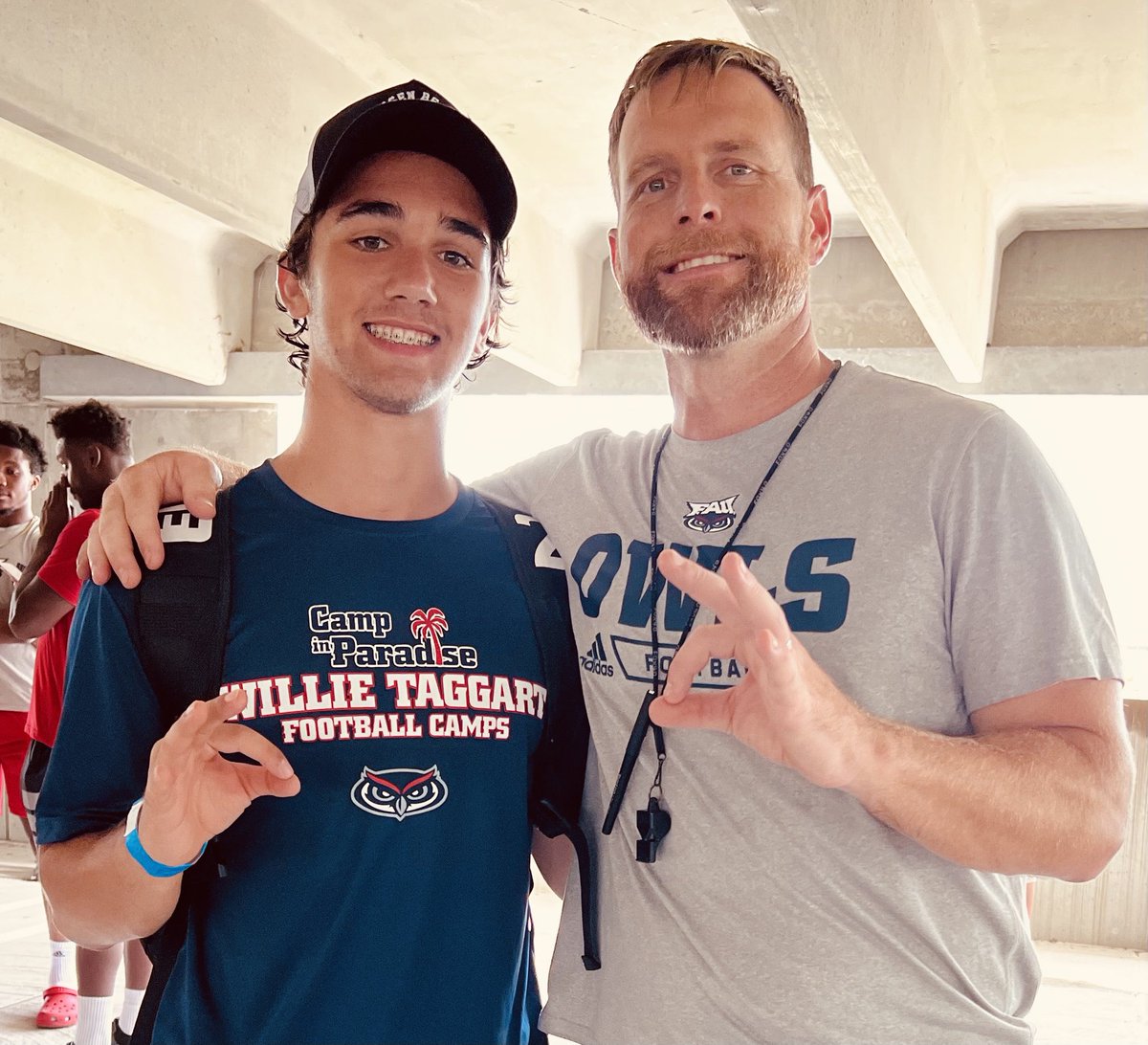 CoachBerry247's tweet image. Congratulations to our guy #JensenAthlete @VaughnOBrien6 for heading down to @FAUFootball #CampInParadise &amp;amp; honing his craft. A Saturday full of mastering #QBFootwork &amp;amp; #QBMechanics !  Huge thank you too coach @BrentDearmon @CoachTaggart 🙏🏻 #WinningInParadise 🏝 @caffeyjbhs