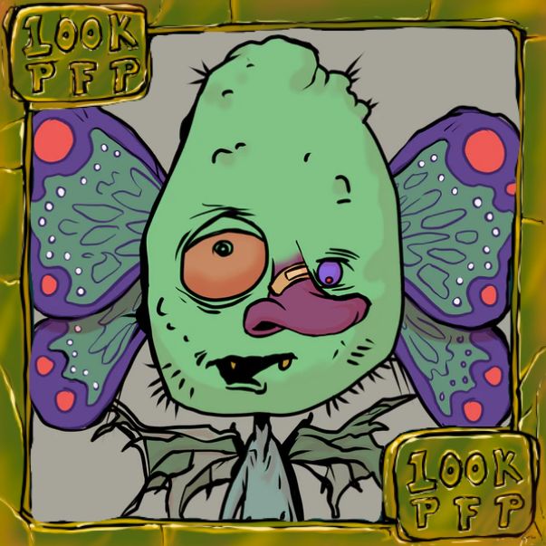 Goblinmemez's tweet photo. @PICKaSAURUS007 @goblintownwtf @McGoblinBurger @BoredApeYC @doodles @AzukiOfficial KuMminG WrIT AwP! https://t.co/zwjxFRuymI