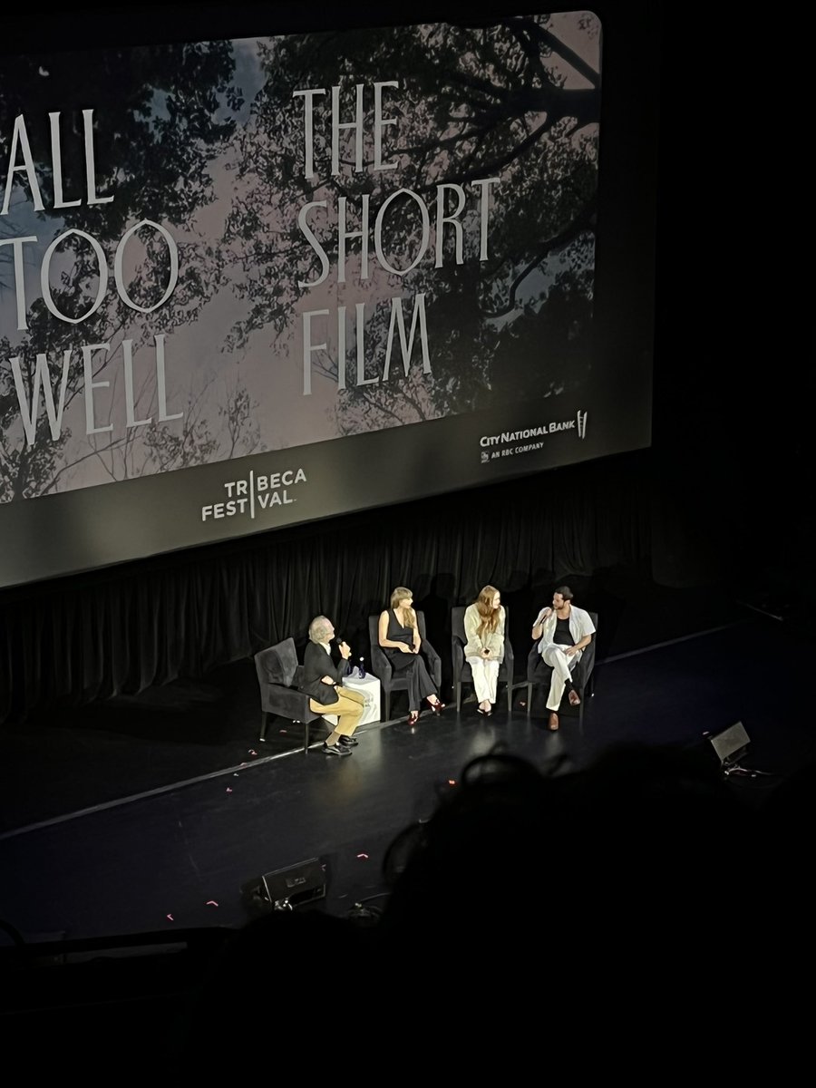 New 📷

Dylan O’Brien, Taylor Swift and Sadie Sink at the Tribeca Film Festival for the “All Too Well: The Short Film” screening at the Beacon Theater in New York. (June 11, 2022)

📷©: <a href="/collitwhatyou/">colleen* ❤️‍🔥</a> 
#TaylorAtTribeca #TribecaFilmFestival #Tribeca2022