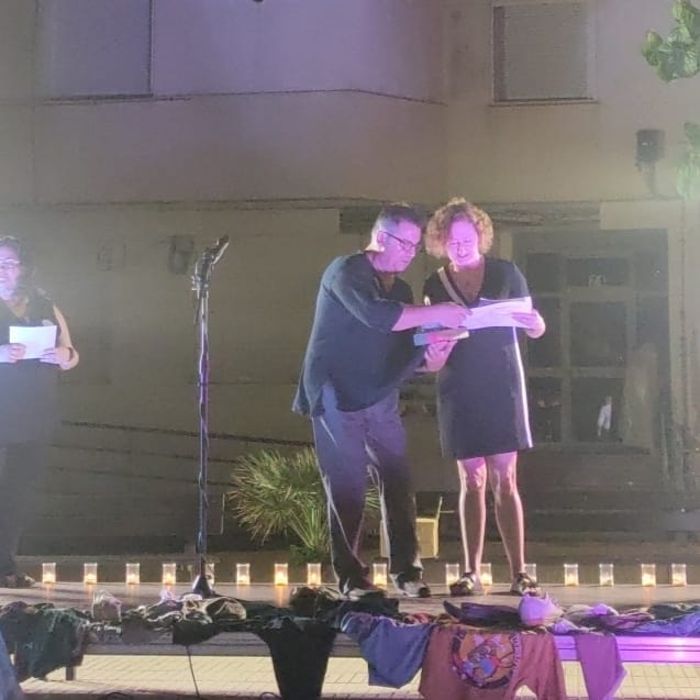 caltayom's tweet photo. Nit de la poesia al carrer 2022.Guanyadora 30è premi de narrativa "Vila de l'Atmella de Mar": Maria Gas de Cid. Felicitats ! https://t.co/TVEz4GGXE3