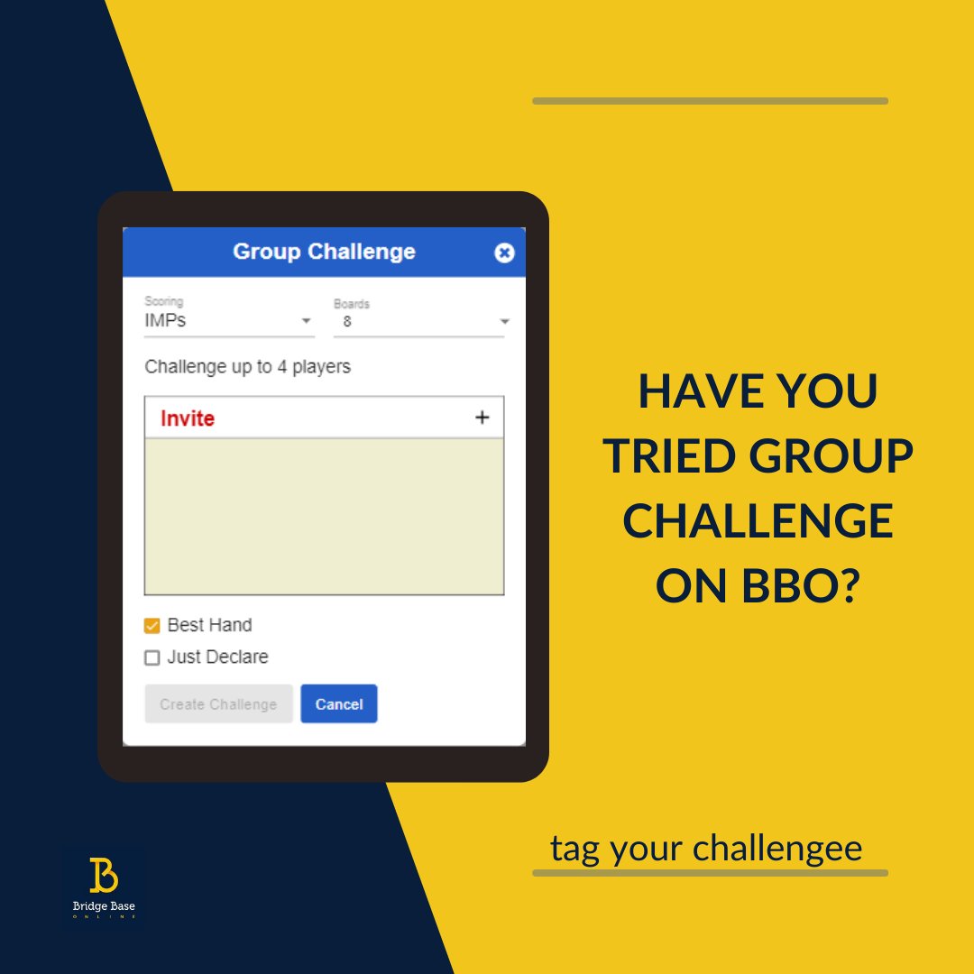 Bridge Base Online (BridgeBase) / Twitter