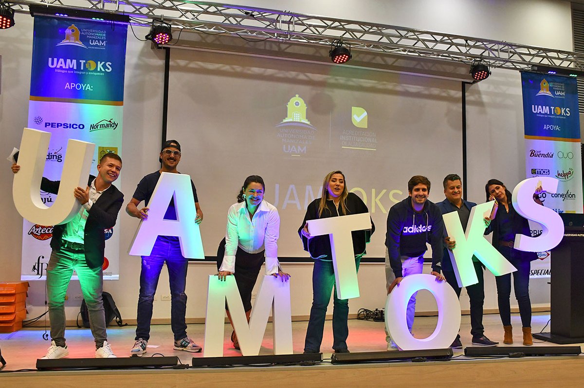 uammanizales's tweet photo. La cuarta edición de #UAMTOKS, un evento de #innovación y #gerencia, tuvo lugar en la UAM con invitados nacionales e internacionales para fortalecer la relación entre la academia y las empresas.
Lee la nota:https://t.co/CzlmZG8JFJ
#Ramo #Tigo #Sajú #PepsiCo #SrBuñuelo https://t.co/MTdVDdl2MP