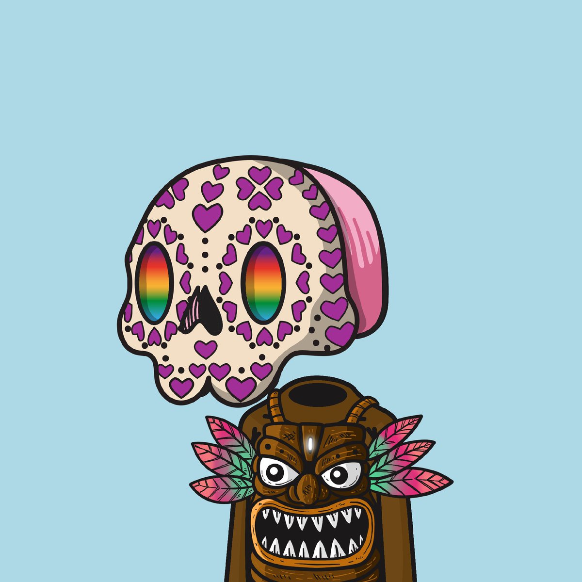 NemeanNFT's tweet photo. So, in the last week I've stacked up 9 more @los_muertosNFT getting ready for the Diablo collection! I'm more bullish than ever! The last 4 are some of my favourites traits I've been wanting for a while.
#vivalosmuertos https://t.co/42DXNFlcvg