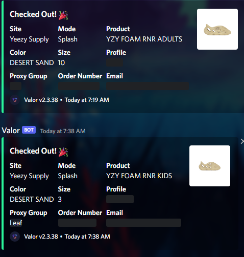 Phi Nguyen (@jsonphi) on Twitter photo Not the best day but S/o <a href="/ValorAIO/">Valor</a> and <a href="/wrathsoftware/">Labubumaster</a>
Proxy: <a href="/LiveProxies/">Live Proxies</a> #1 no cap, <a href="/zhuproxies/">zhuproxies</a> (Subnet), @Leafproxies
Cg: <a href="/CarbnIO/">Carbon</a> and @SofloSupply for the info
Gmails: <a href="/JYUstore/">JYU STORE</a> <a href="/SkyGmails/">SkyGmail</a>
Sever: <a href="/hyonix/">Hyonix</a> aycd farming and AWS Not the best day but S/o <a href="/ValorAIO/">Valor</a> and <a href="/wrathsoftware/">Labubumaster</a>
Proxy: <a href="/LiveProxies/">Live Proxies</a> #1 no cap, <a href="/zhuproxies/">zhuproxies</a> (Subnet), @Leafproxies
Cg: <a href="/CarbnIO/">Carbon</a> and @SofloSupply for the info
Gmails: <a href="/JYUstore/">JYU STORE</a> <a href="/SkyGmails/">SkyGmail</a>
Sever: <a href="/hyonix/">Hyonix</a> aycd farming and AWS