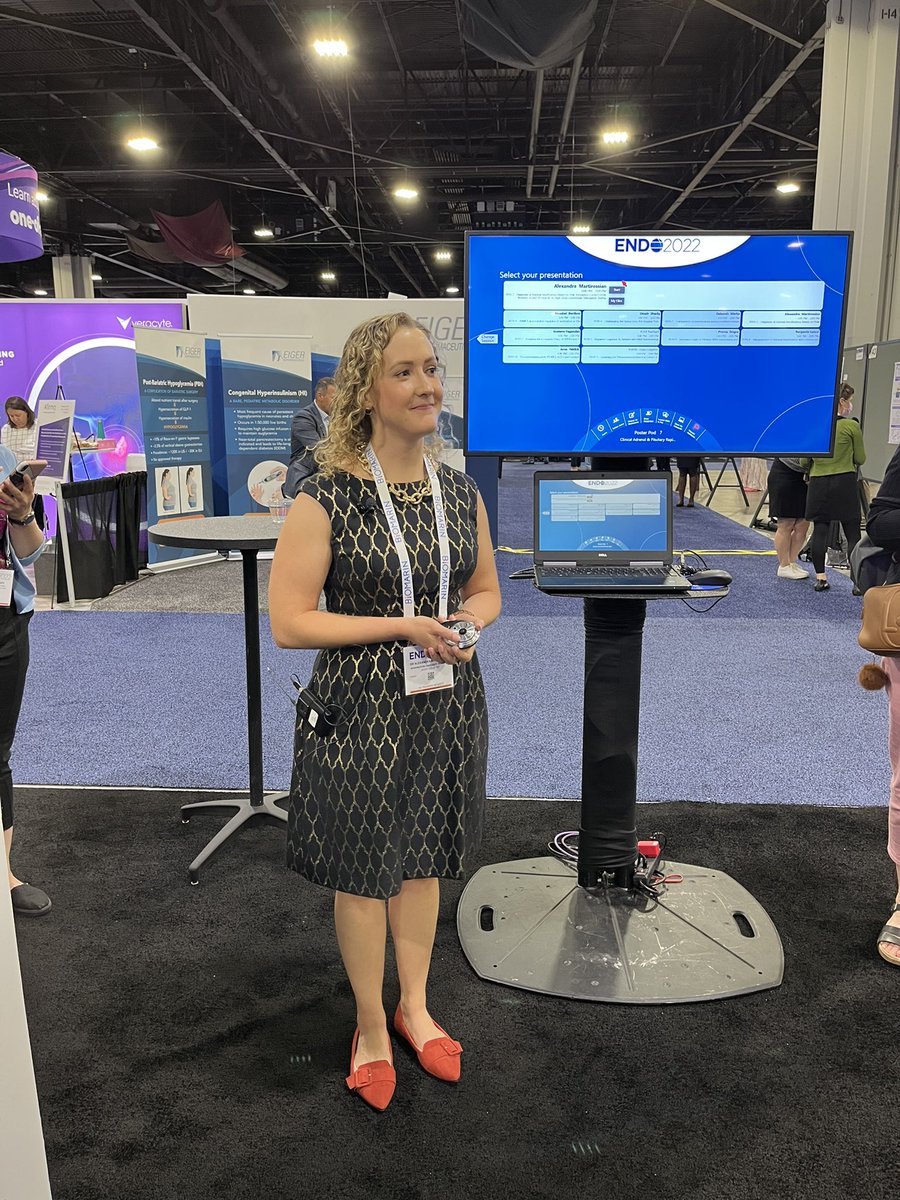 Dr. Martirossian gave an outstanding presentation at Endo of her poster on the impact of the change in cortisol assay cut offs on diagnosis of adrenal insufficiency with the ACTH stimulation test!