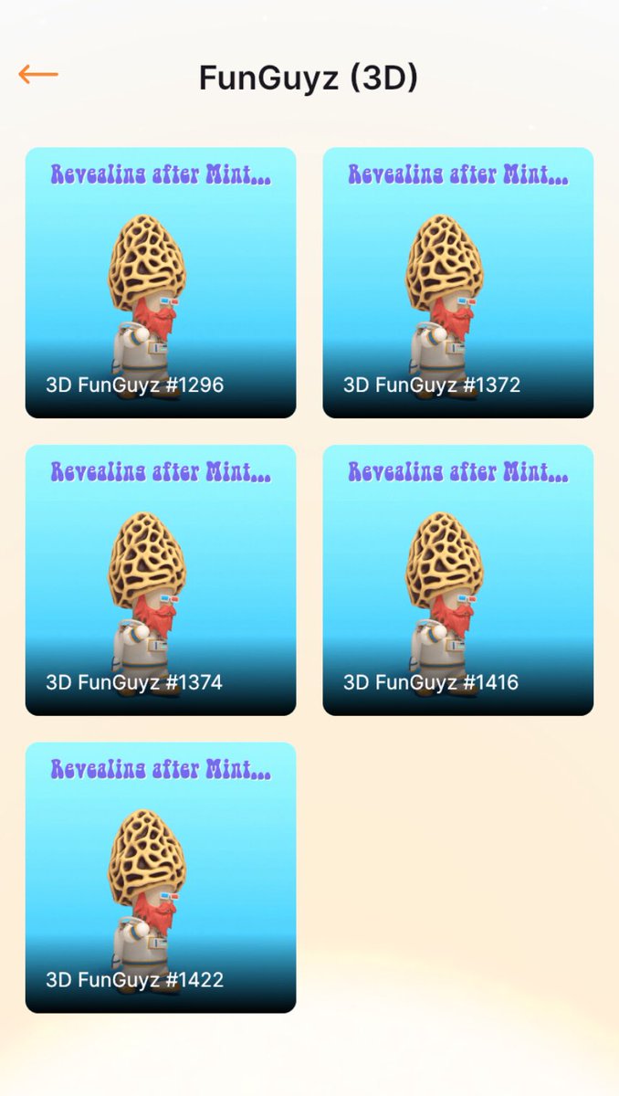 CrushLikeABoss's tweet photo. Can’t wait to see these 3D bad boys @FunGuyzNFT https://t.co/jnsWWoBksU