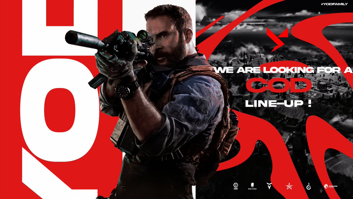 YoD_Academy's tweet photo. [#Recrutement]

Nous sommes à la recherche d'une équipe #COD ! 🎮

📋 Critères : 

- Avoir entre 16 et 18 ans 
- Bon GF
- Mature
- Savoir communiquer
- Prêts à avancer
- Régulier 

✉ Candidature à envoyer par e-mail à :
➡ academy@yod-esports.org

#YoDFamily ⚡ https://t.co/Y9qVRhoWpe