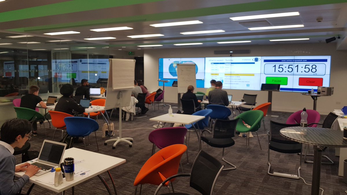 beckyhemingway9's tweet image. Just over 1/3 of the way through @ECMWF #VisMetHack and still going strong...after many coffees!