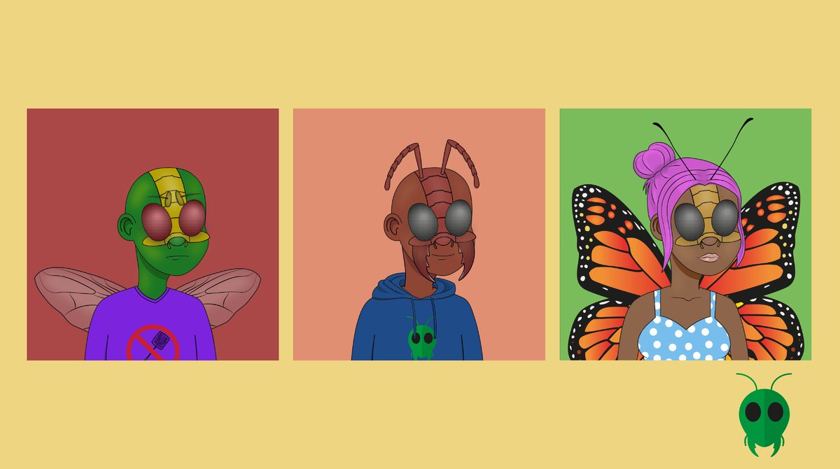 InsectGuys's tweet image. 🚨Insect Guys are invading the blockchain 🚨

🪰🐜🦋New drops - floor price 0.03eth

Available on @opensea

If you like follow us

#NFTs #NFTCommunity #Ethereum
#NFT #nftarti̇st #Insectart #opensea