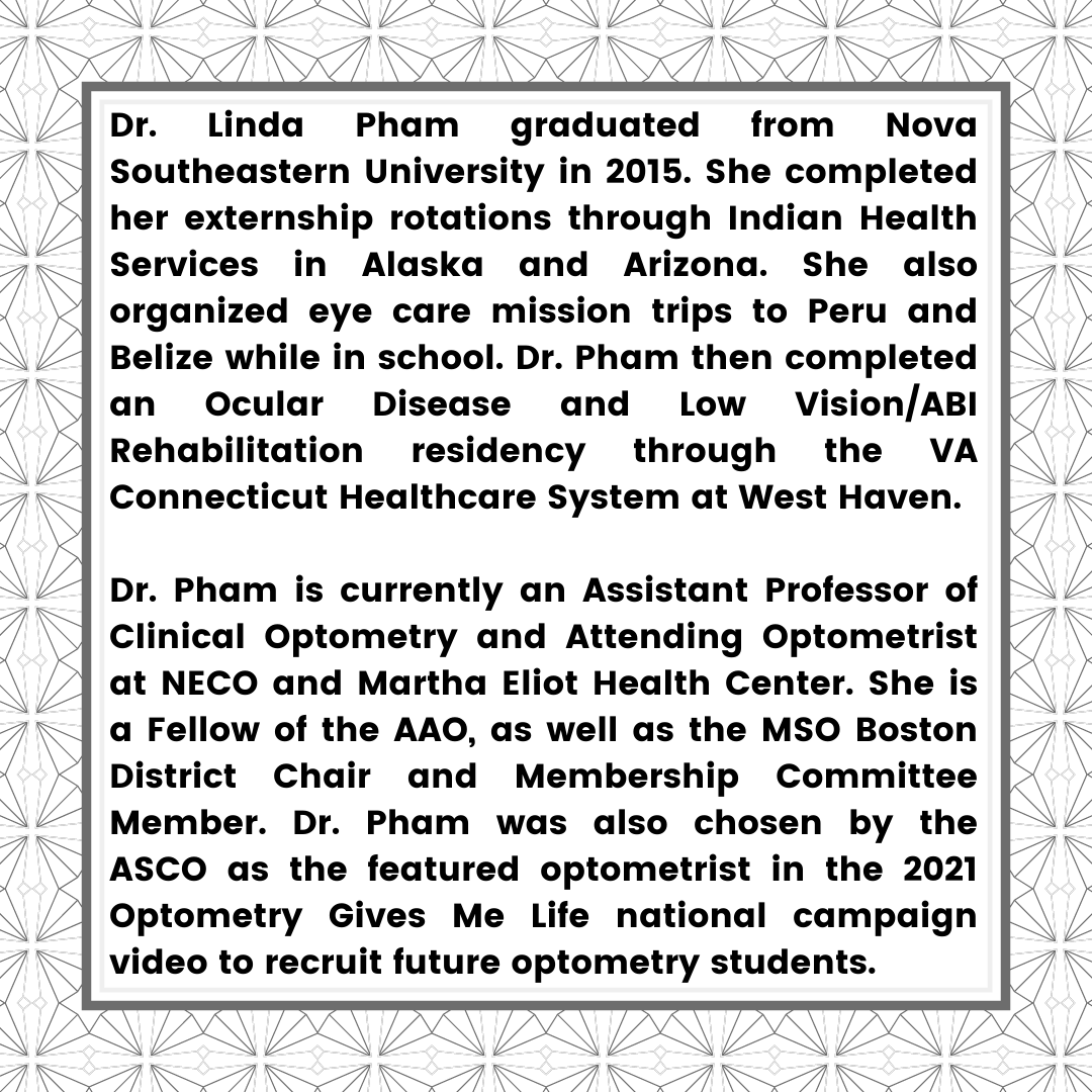 massoptom's tweet photo. Meet the Board - Dr. Linda Pham https://t.co/okMPDy2hmq